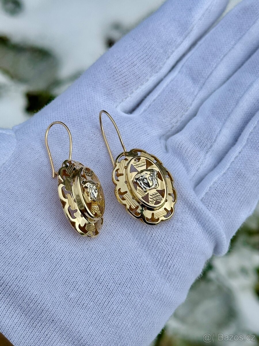 Zlaté náušnice 6,92g - 4