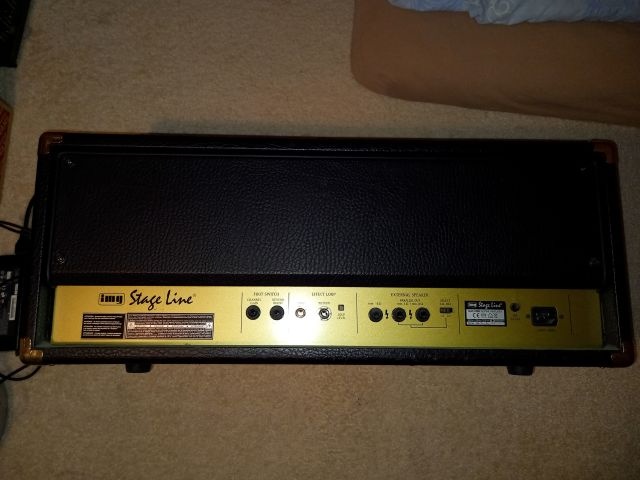Kytarový celolampový zesilovač IMG stage line - 4