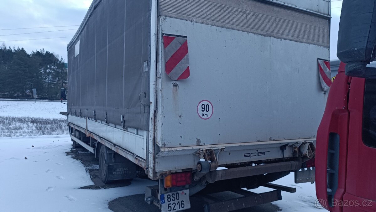 Iveco Eurocargo ML75E15 valník+shrnovačka L+P + čelo 2006 - 4