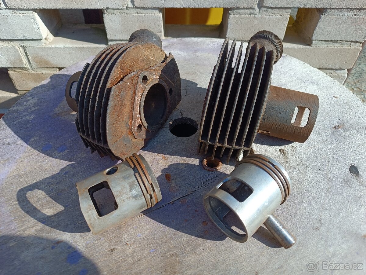 Válce - Jawa 350 pérák - 4