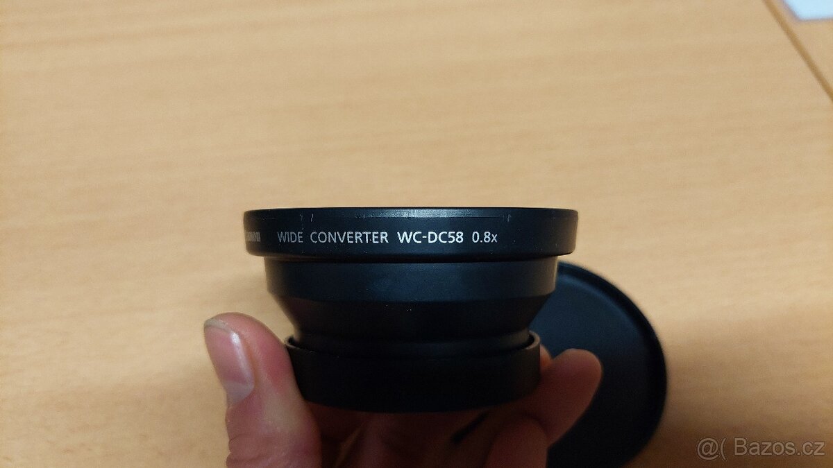 Canon WC-DC58 0.8x širokoúhlá předsádka - 4