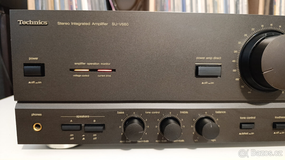 TECHNICS SU-V660 Stereo Integrated Amplifier / Class AA - 4