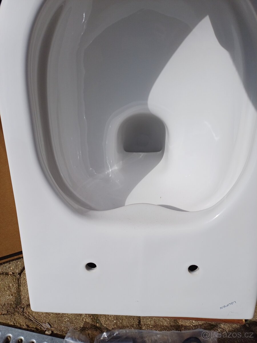 NOVÉ Set: WC, umyvadlo, prkénko - 4