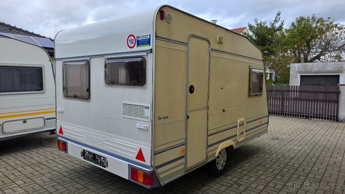 Knaus Vimara 370 (Marcampo), 100 km/h, předstan - 4