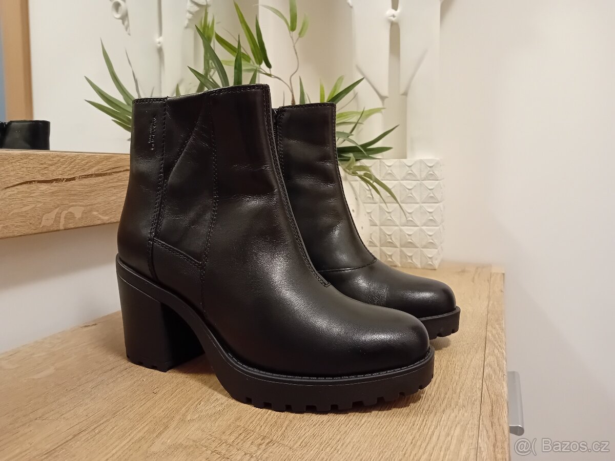 Vagabond dámské zimní kotníčkové boty vel. 36 kožené nové - 4