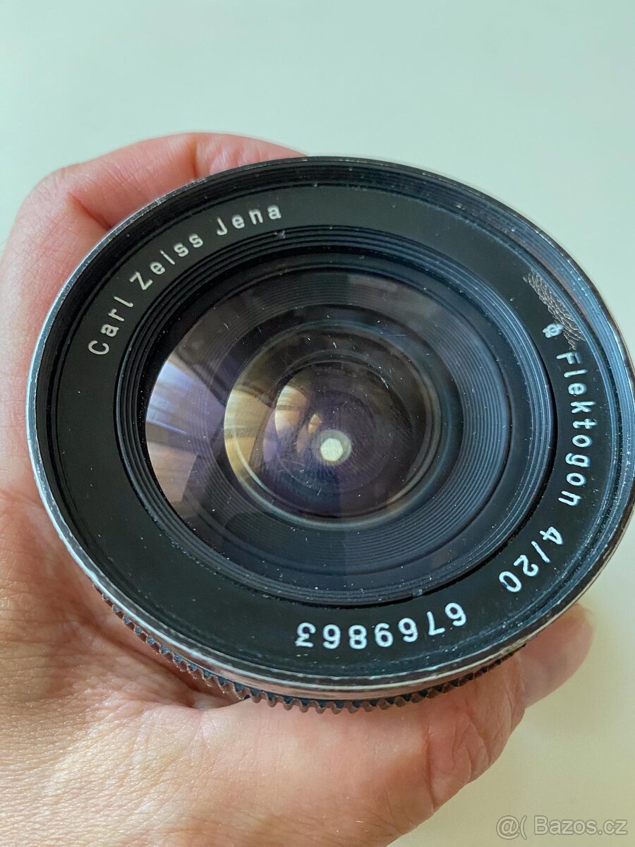 objektiv CARL ZEISS JENA FLEKTOGON 4/20 Exakta+redukce Sony - 4