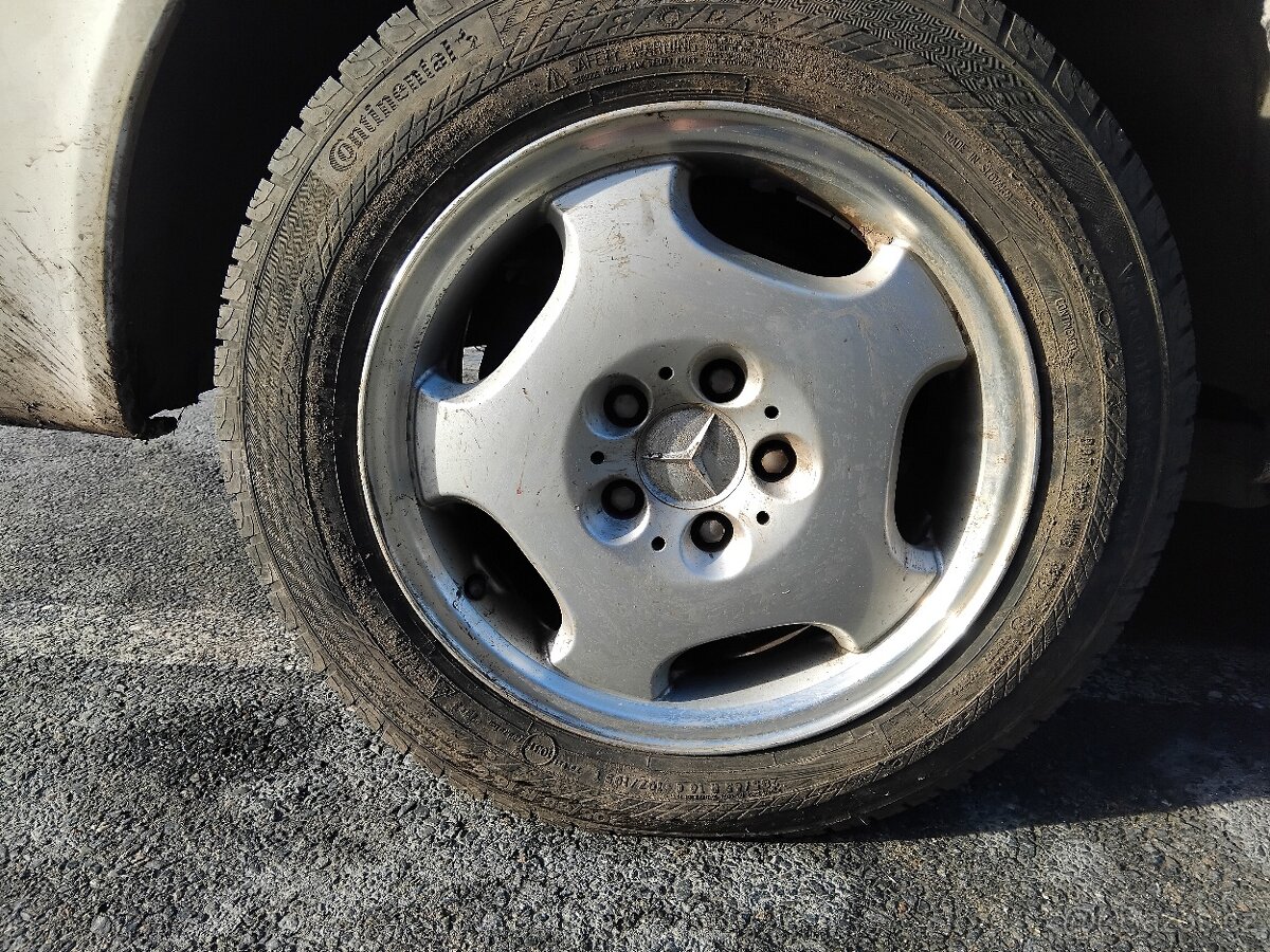 ALU DISKY+PNEU C zimni MERCEDES VITO 5x112 CÉČKA - 4
