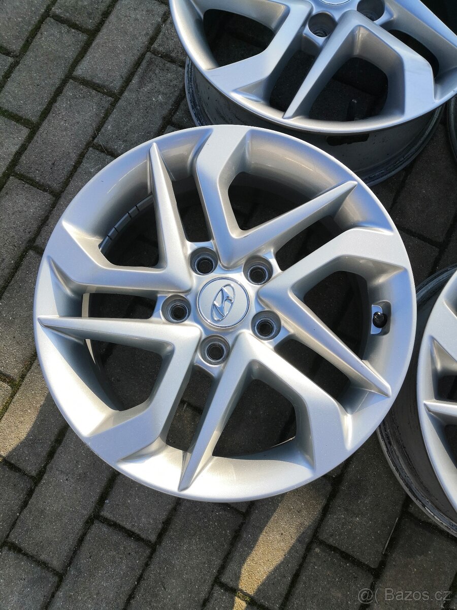 Originál ALU kola Hyundai Tuscon R16 TPMS - 4