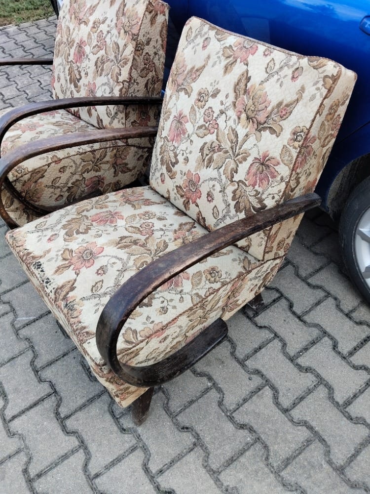 Kresla Halabala Brusel set - 4