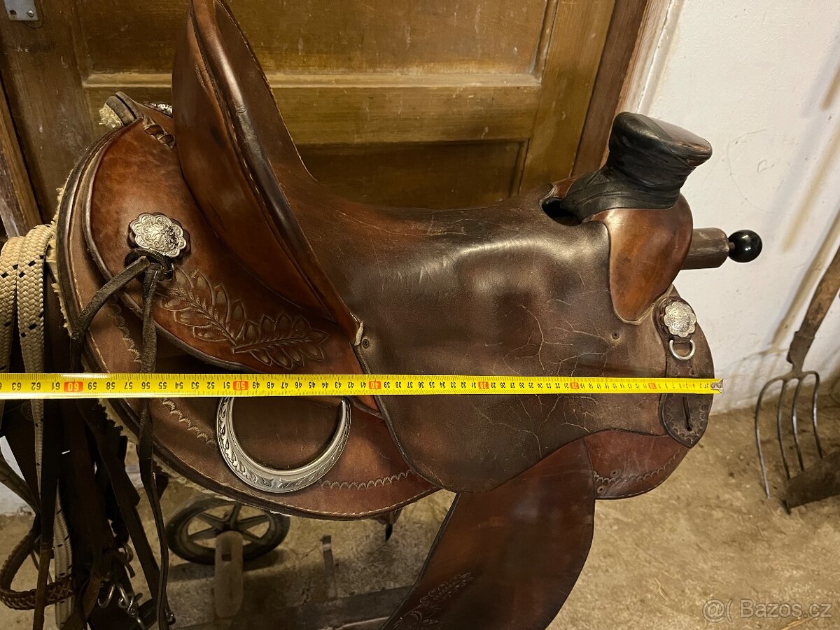 Westernové sedlo - 4