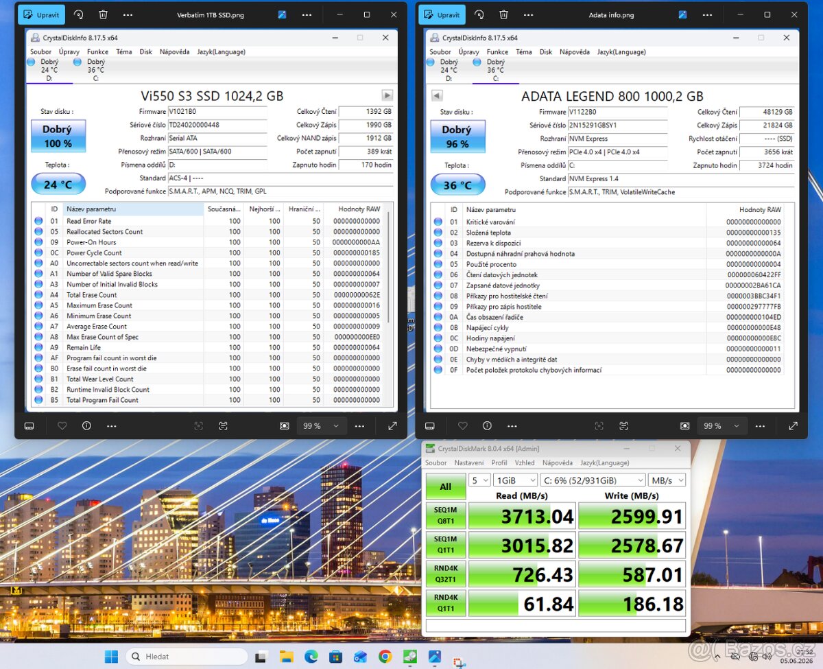 Herní PC Ryzen 7 7700,RTX3050,16GB DDR5,1+1TB disk, Win11 - 4