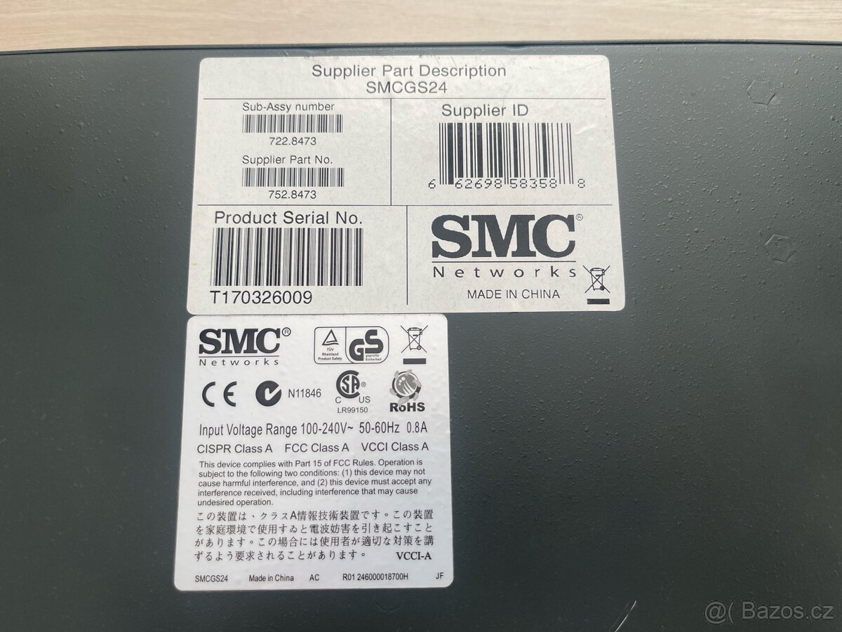 Switch SMC GS24 24port Gigabit – rack - 4