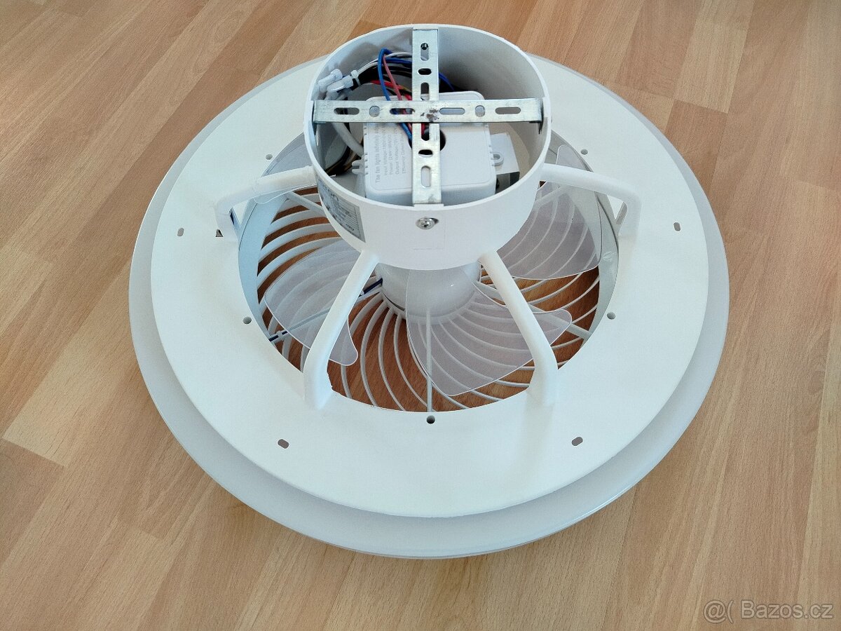 Stropní ventilátor se LED světlem - 4