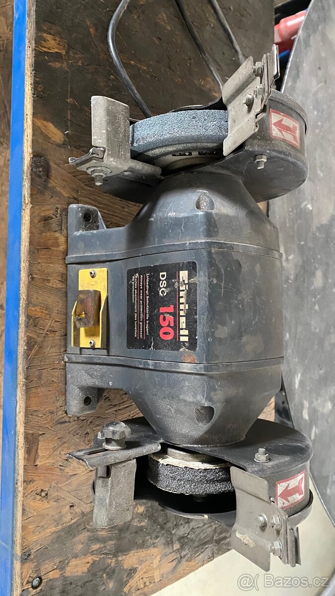 Bruska EINHELL 150 + pracovní stůl - 4