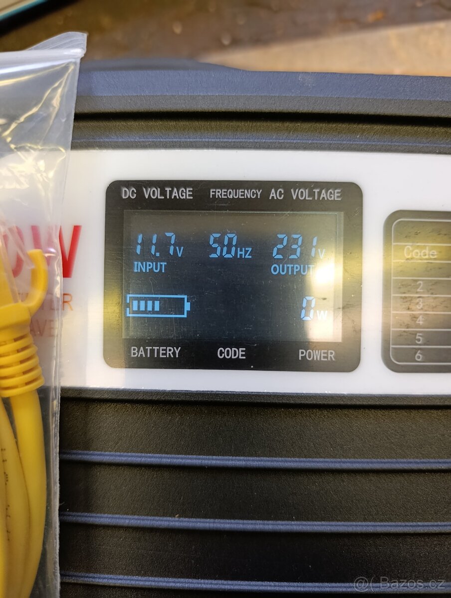 Měnič napětí 12/230V 1500w - 4