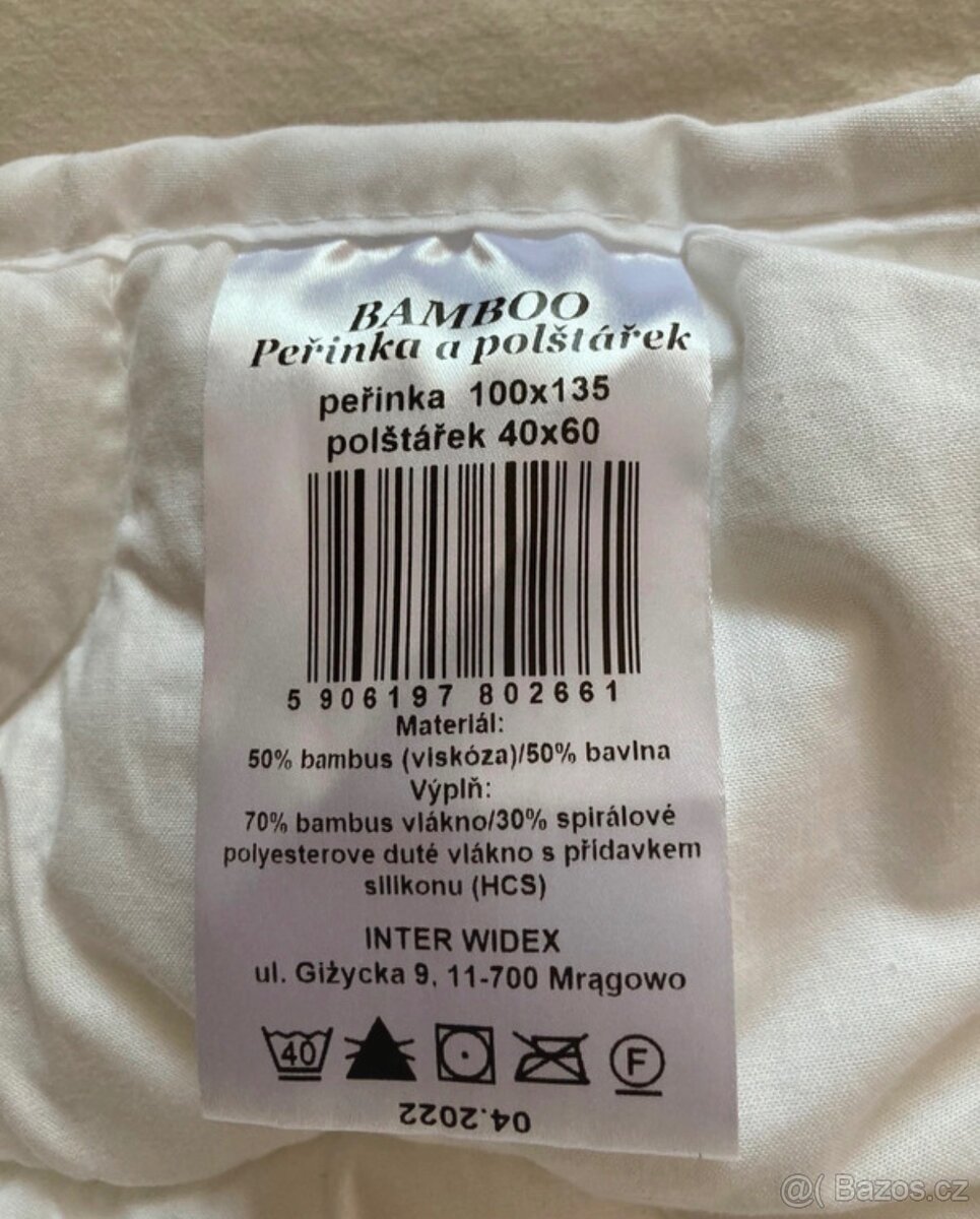 Matrace do postýlky a polštářek s peřinkou - 4