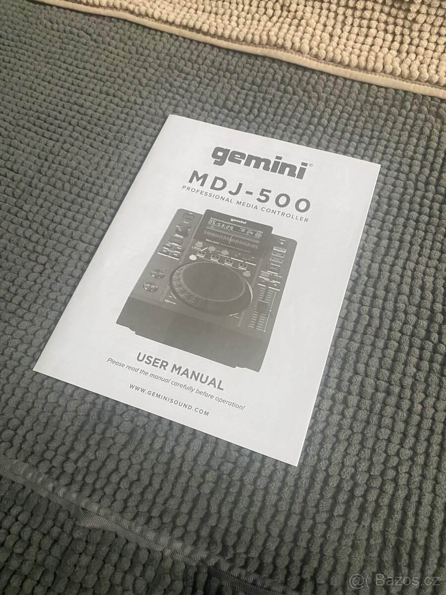 Gemini MDJ-500 – 2 ks DJ playerů - 4