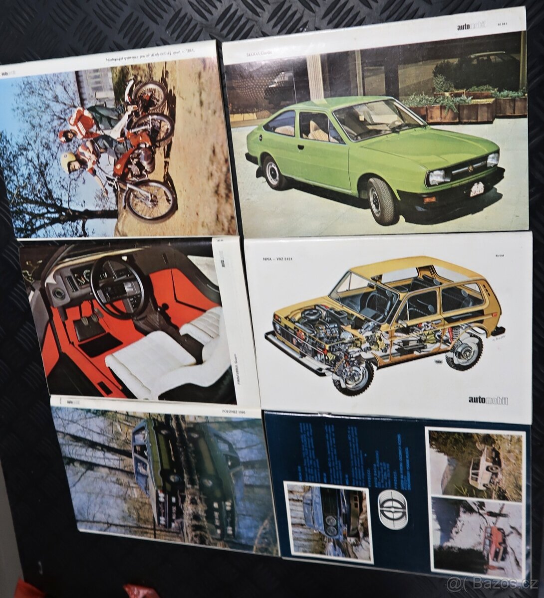 ROČNÍK 1981 ČASOPIS AUTOMOBIL
