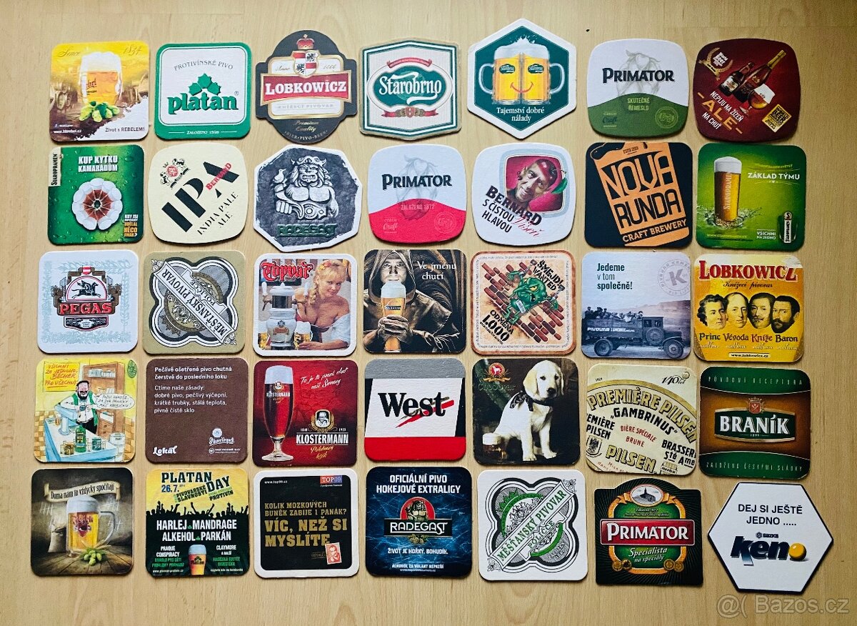 Pivní tácky - 4