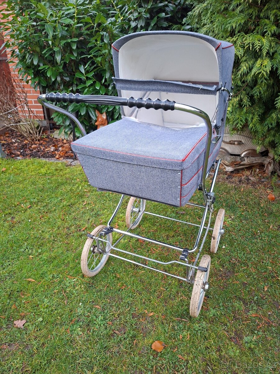 2 x Retro kočárek pro miminko Gesslein - 4