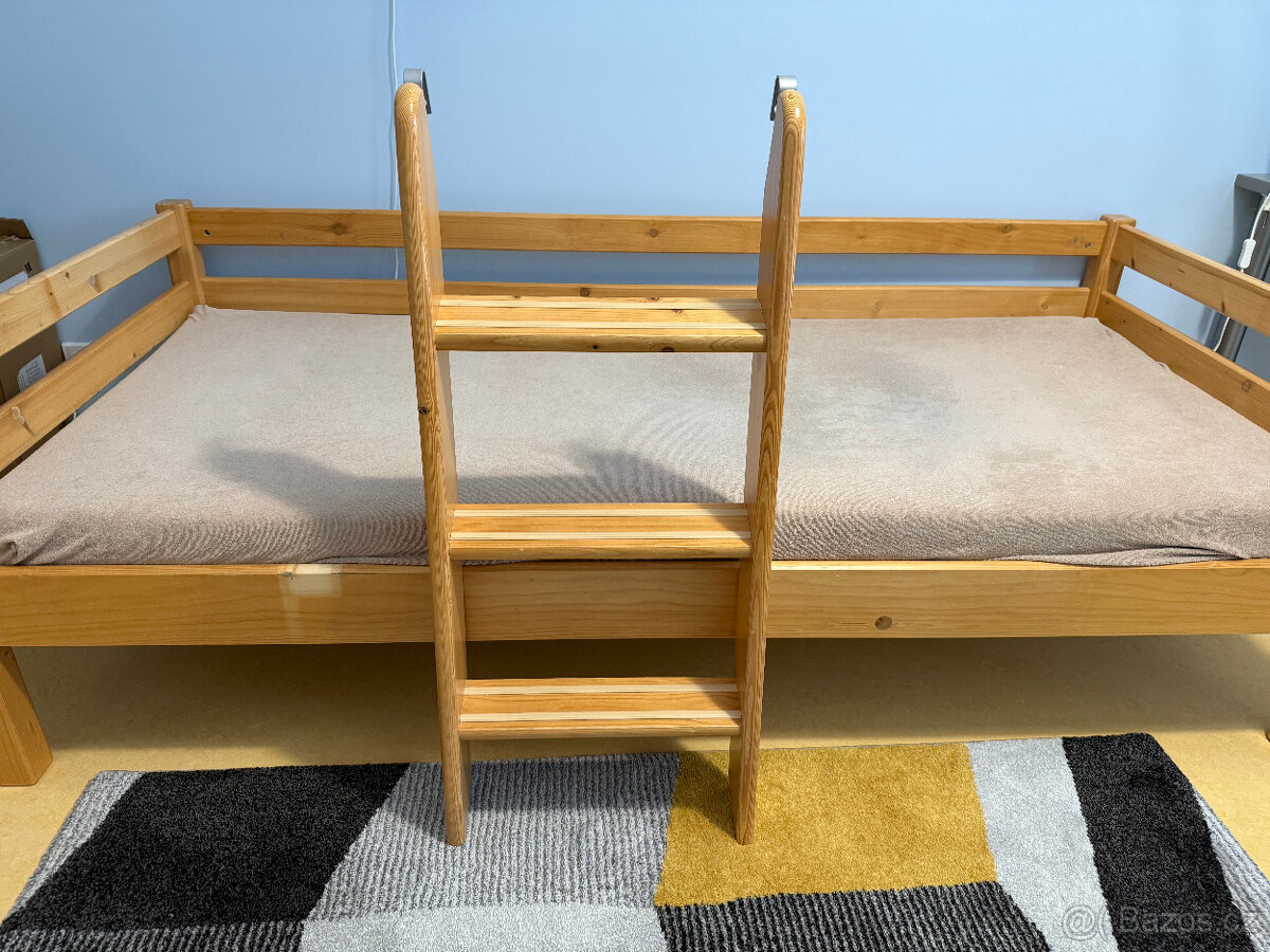 Dětská / studentská postel Domestav Domino - masiv - 4