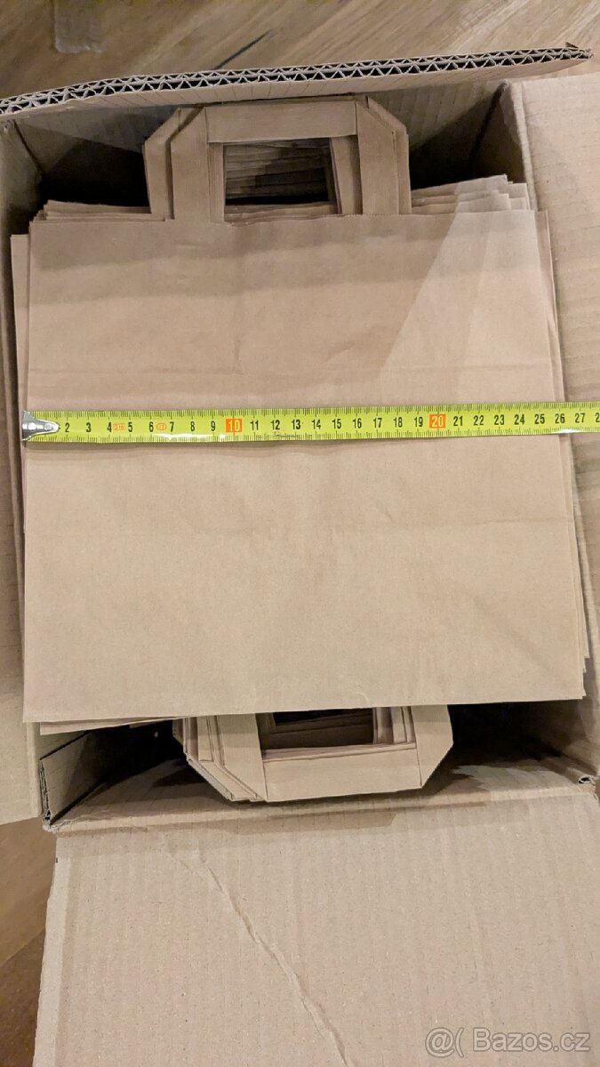 Papírová taška 26cm x 25cm x 17cm - 4