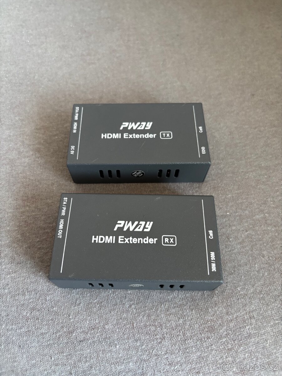 HDMI extender PWZY (TX + RX) až 50 m - 4