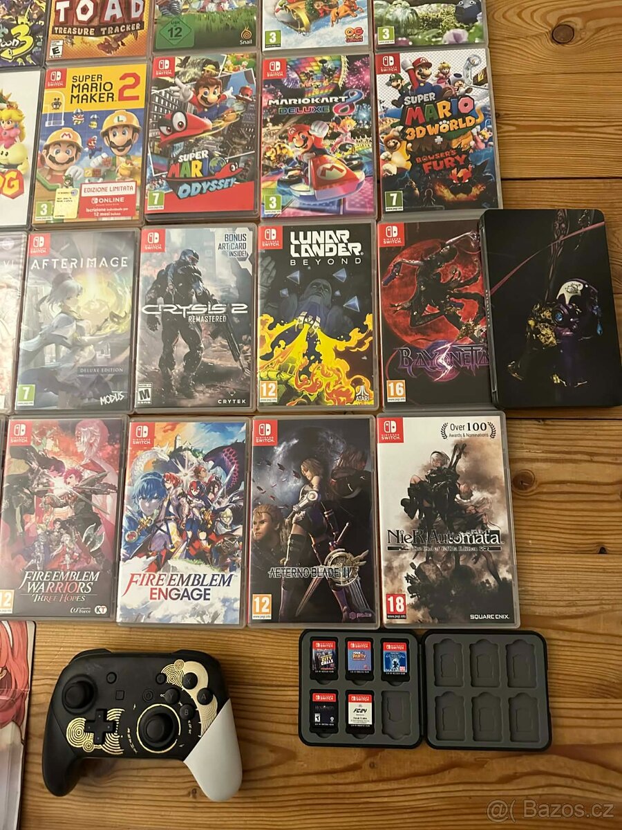 Hry + příslušenství na nintendo switch - 4