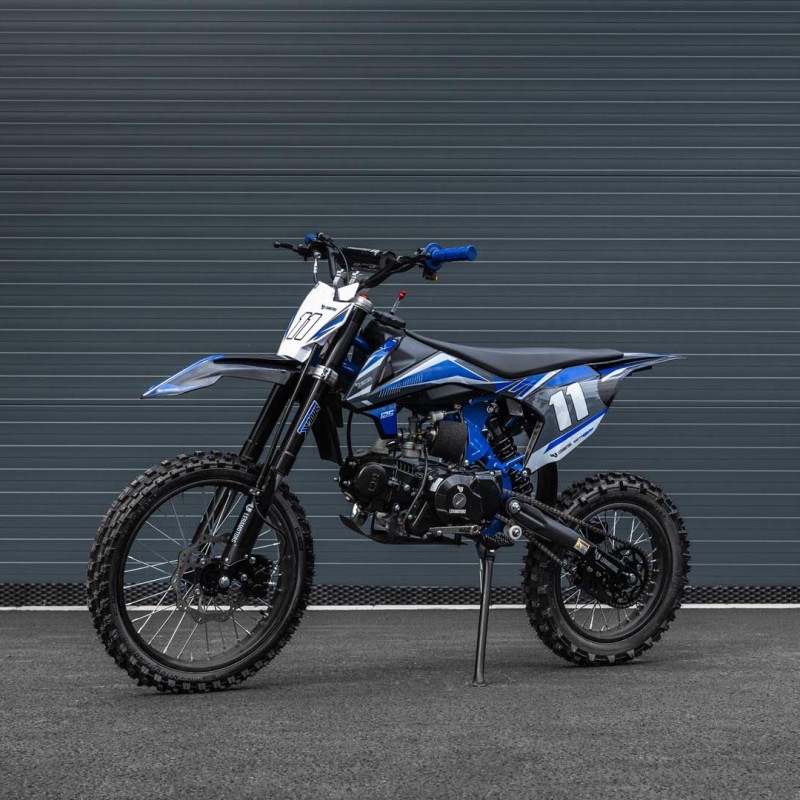 Pitbike Leramotors Shark 125ccm, el. start, modry