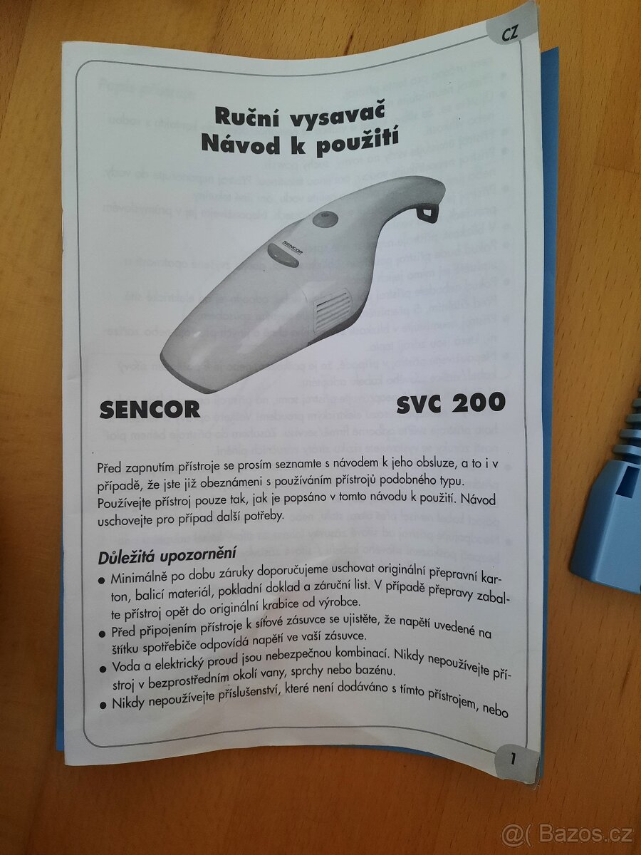 Ruční vysavač Sencor - 4