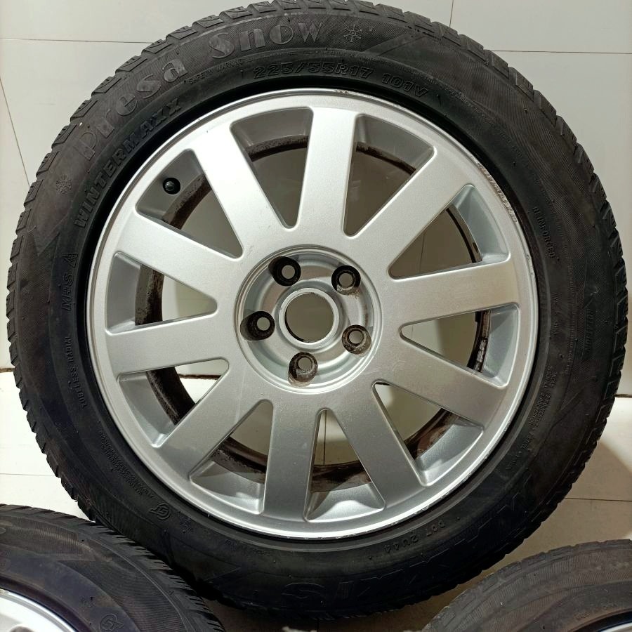 17" ALU kola – 5x112 – AUDI (ŠKODA, VW, BMW) Disky: Elektr - 4