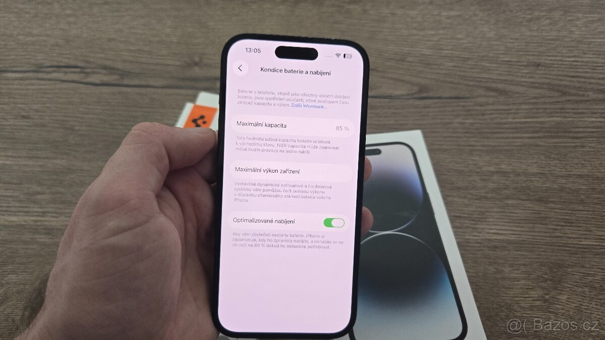 Apple iPhone 14 Pro 256GB Space Black, Top stav - 4