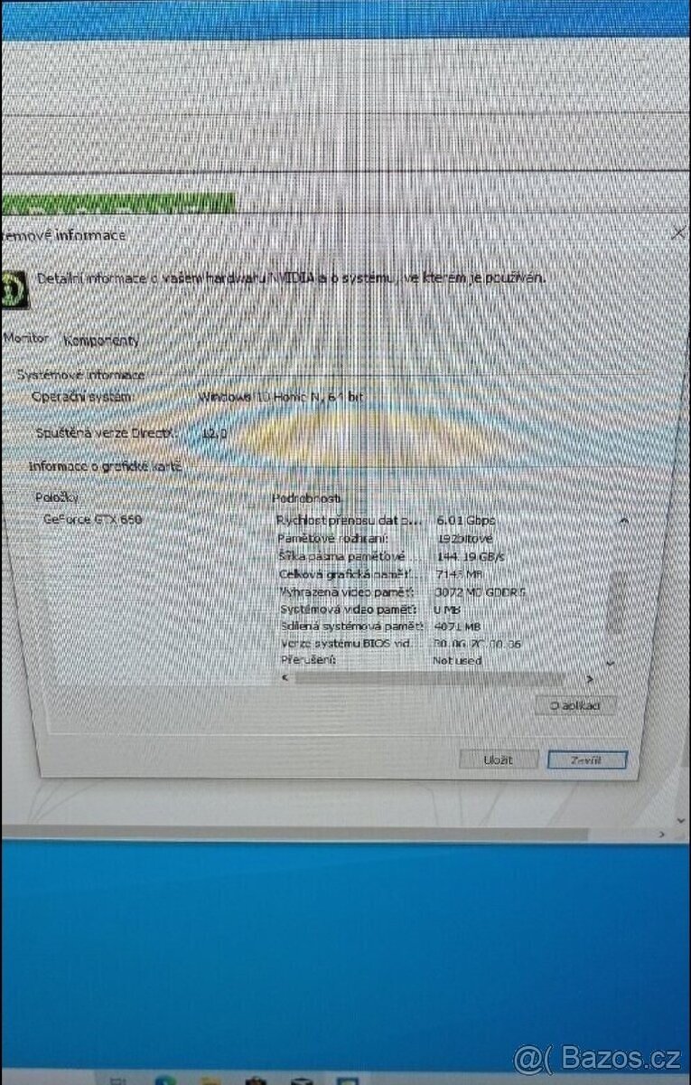 Gigabite Windforce GeForce GTX 650 3G GDDR5 - 4