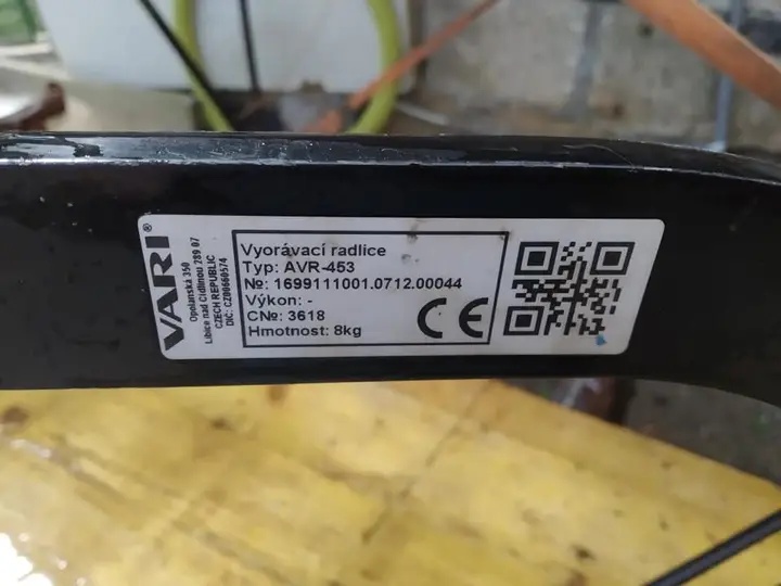 Radlice vyorávací AVR-453 Vari - 4