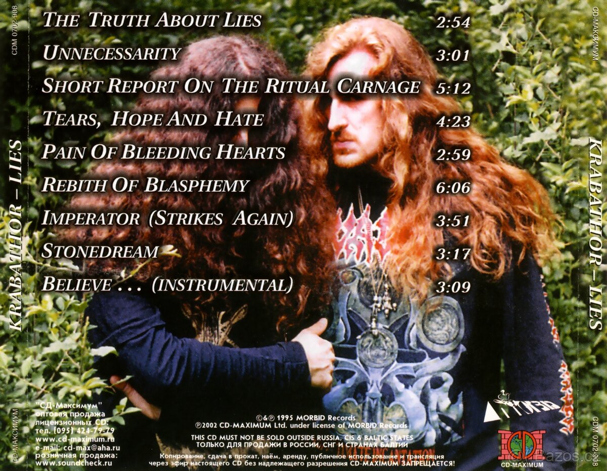 Koupím originální ruské CD licence KRABATHORu - 4