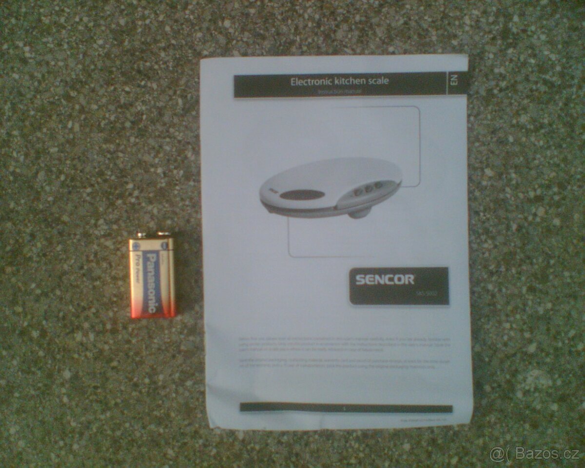 Poštovní/kuchyňská váha Sencor SKS 5002 - 4