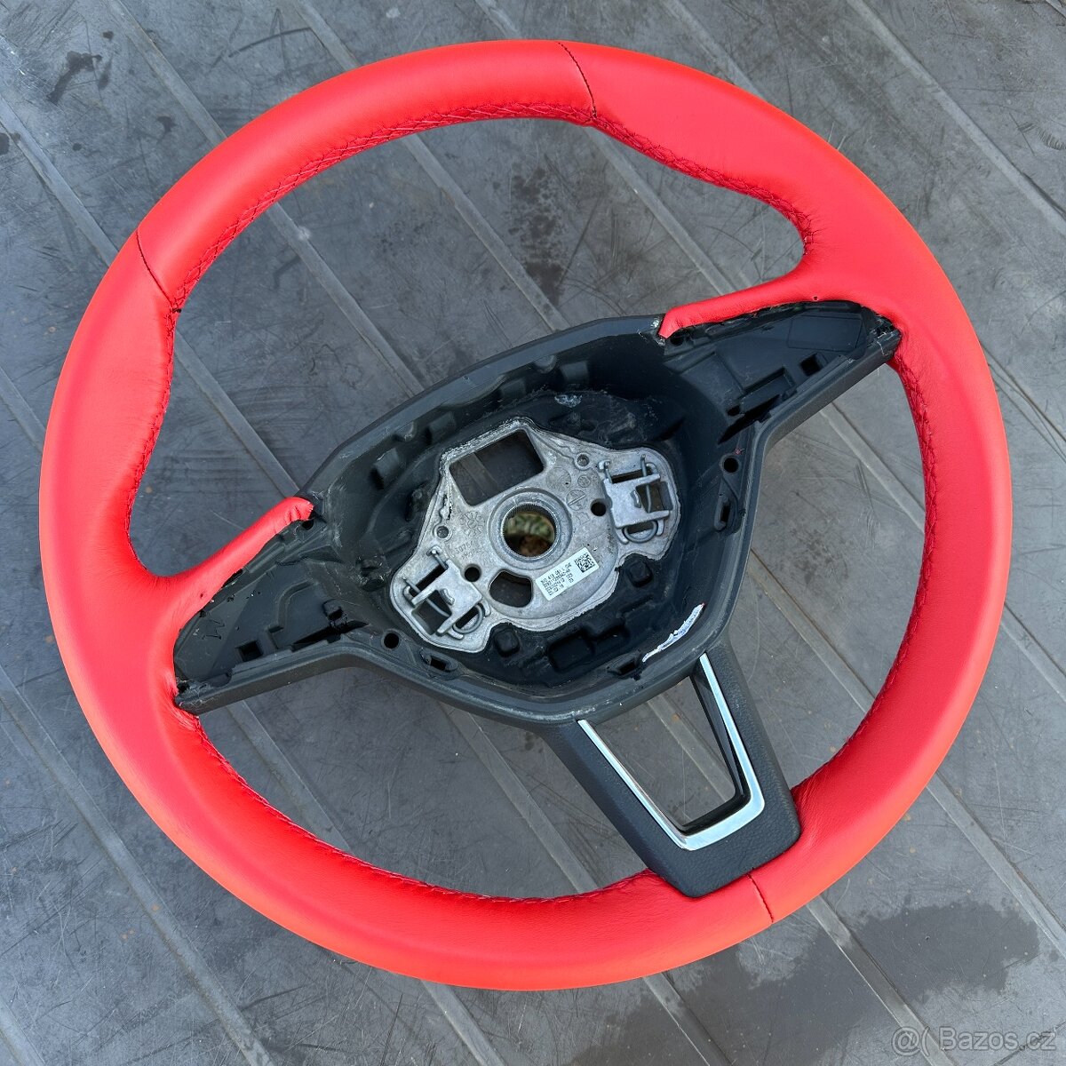 Škoda Octavia III/FabiaIII/SuperIII nový kožený volant - 4