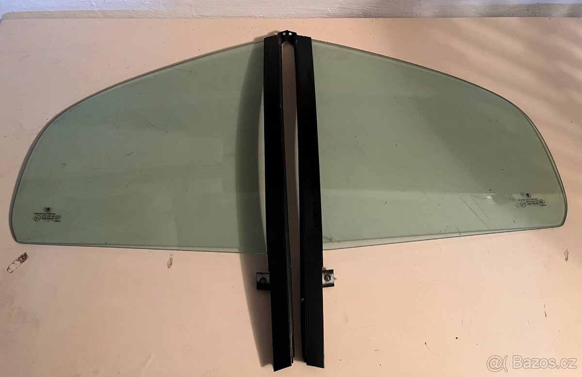 Skla dveří Škoda OCTAVIA tónované - zelené - 4