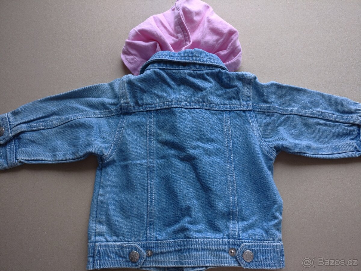 Džínová bunda vel. 62/68 - 4