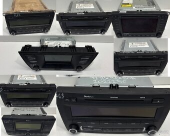 Autorádio Škoda,VW,Audi ORIGINAL,Čina (1DIN,2DIN) - 4