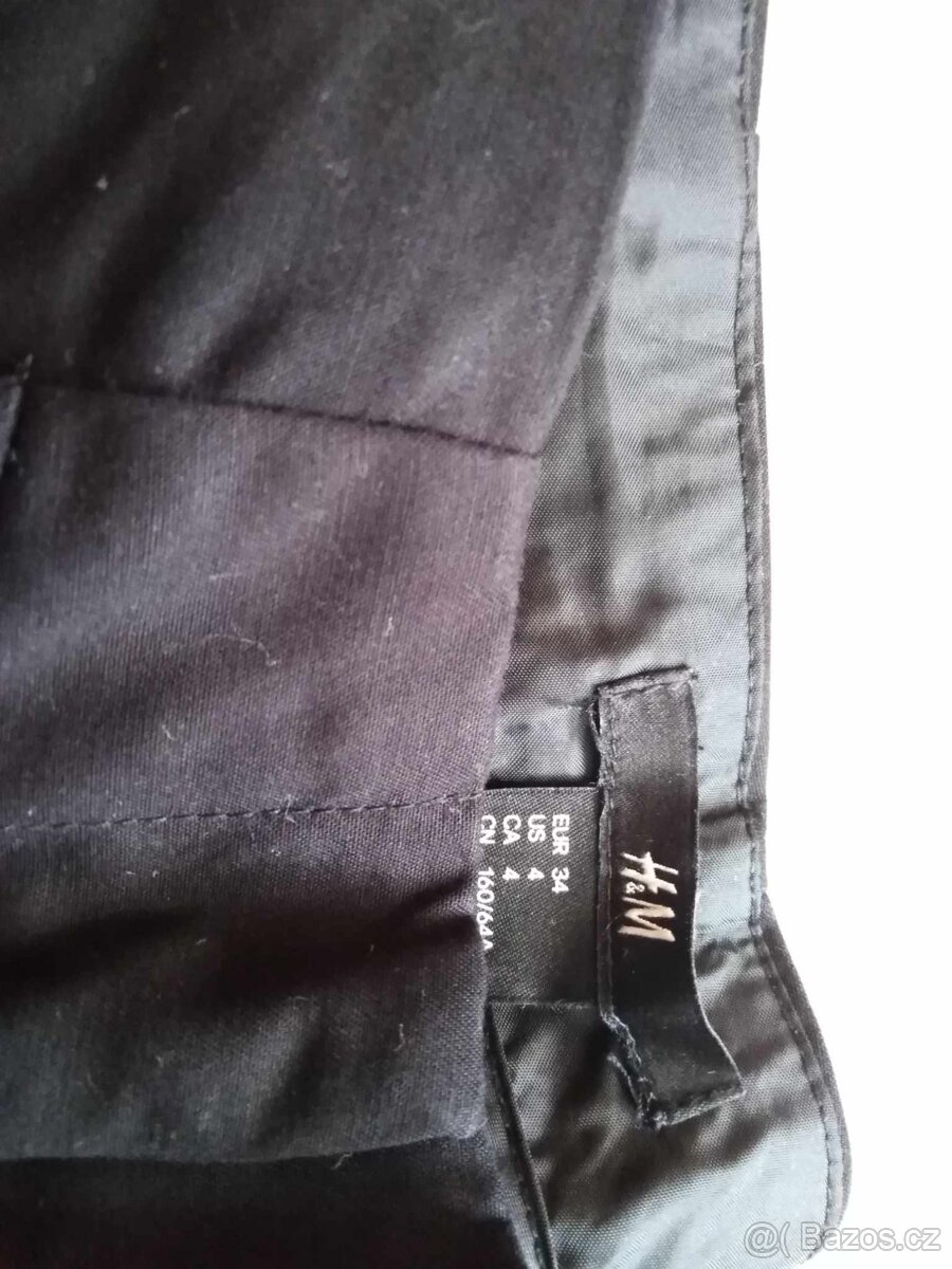 Kalhoty černé vel. 34 - 4