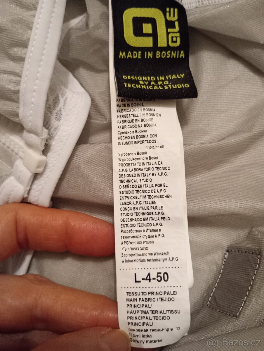 Cyklistická vesta Alé - Guscio Lucent vel. L - 4