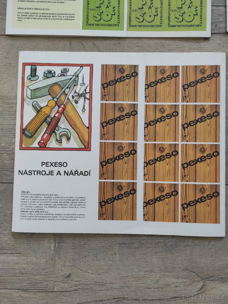 Retro pexesa , originál - 4