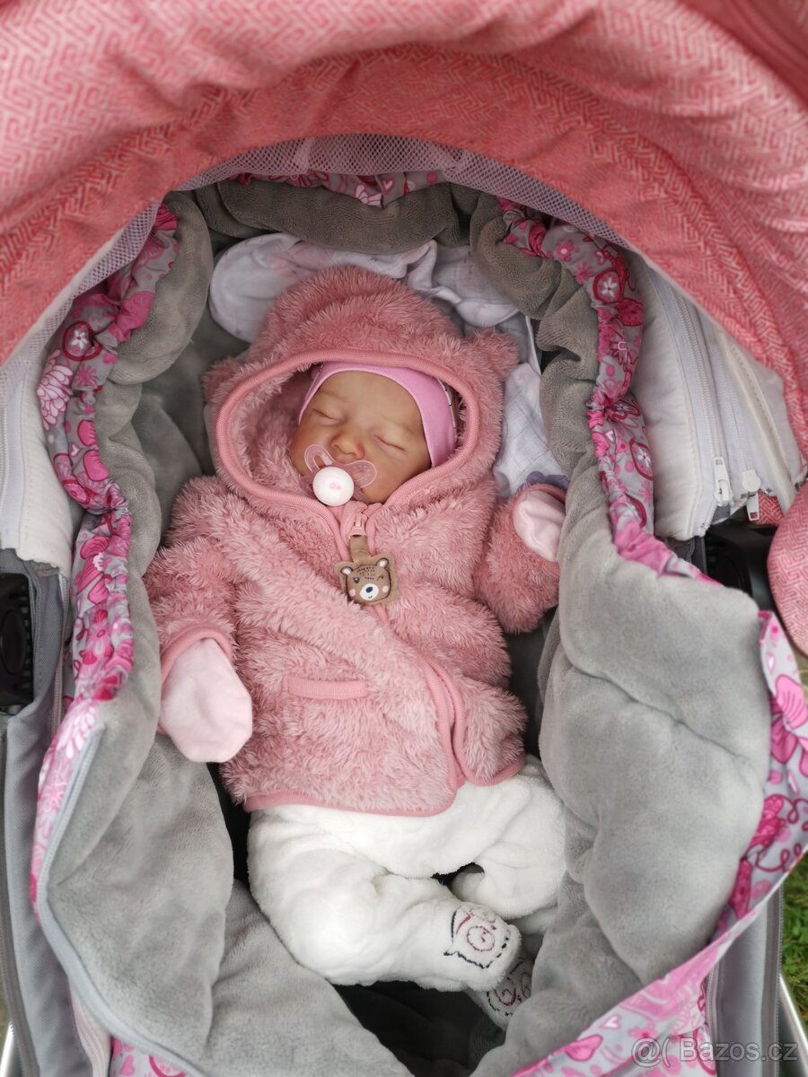 Krásná reborn holčička z kitu Levi - 4