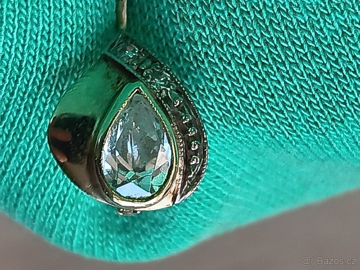 Zlate dámské náušnice 14k - 4