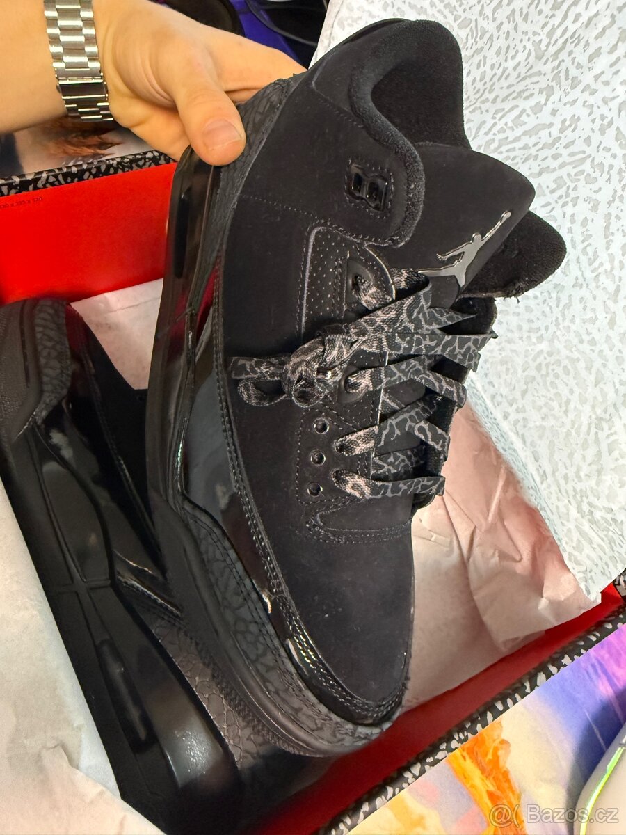 Prodám Jordan 3 Black cat - 4