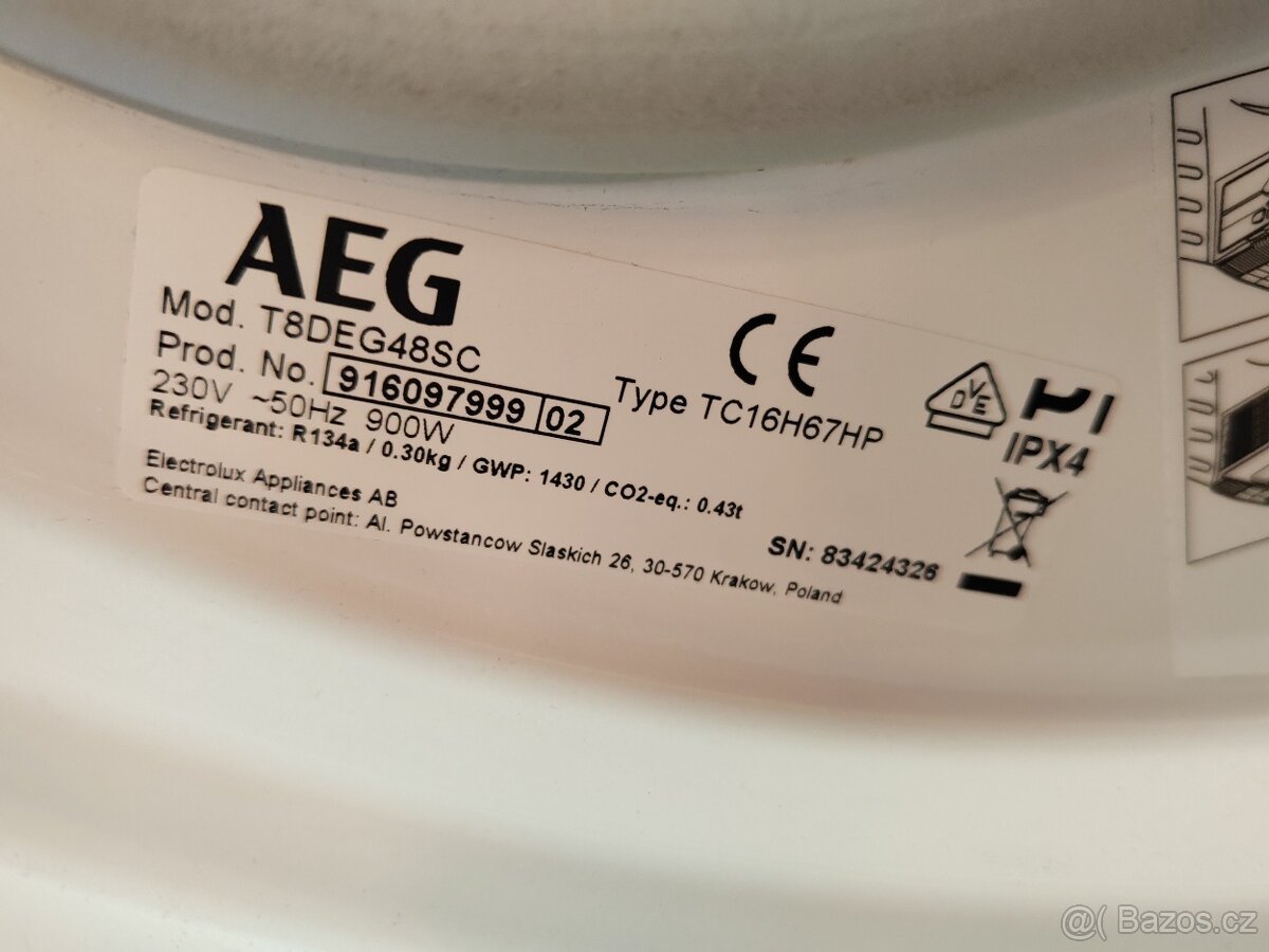 Sušička prádla AEG - 4