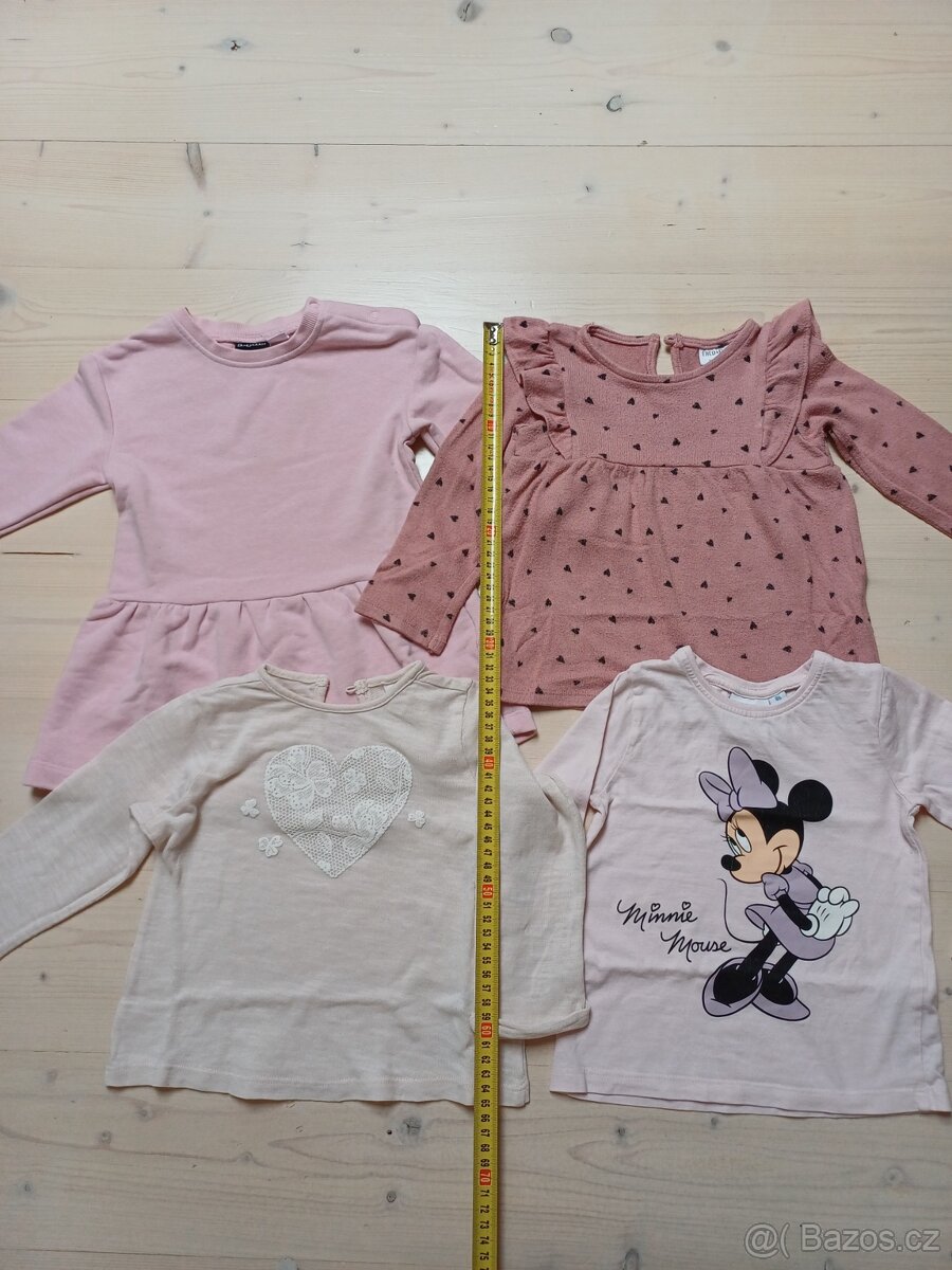 Oblečení - mikiny, kalhoty, trika vel 86-92 - 4