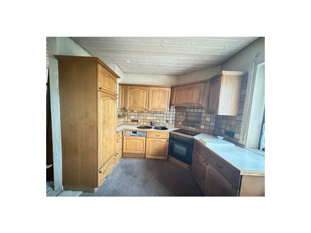 Dubová rustikální kuchyňská linka včetně spotřebičů,5045 - 4