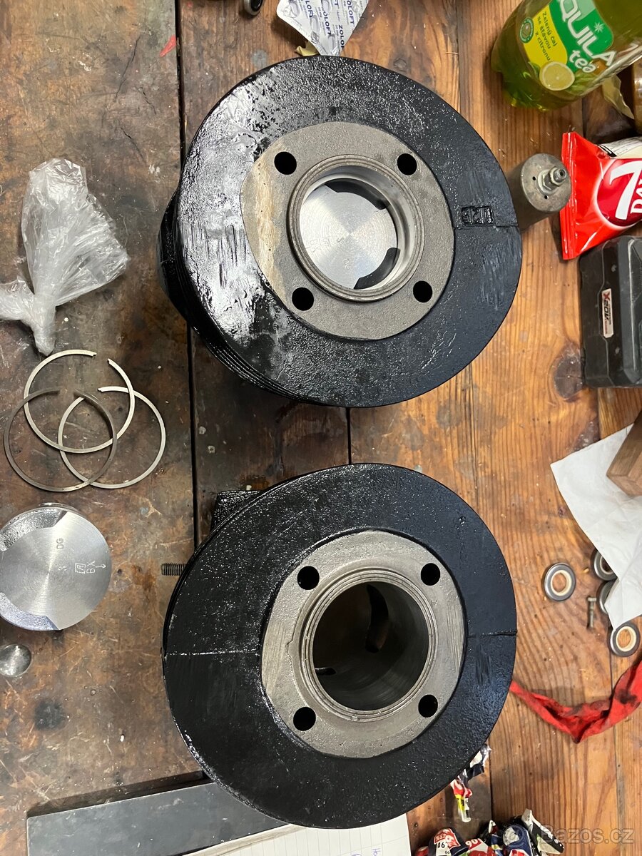 Jawa 250 559 Panelka 590 sport vybroušený válec TOP - 4